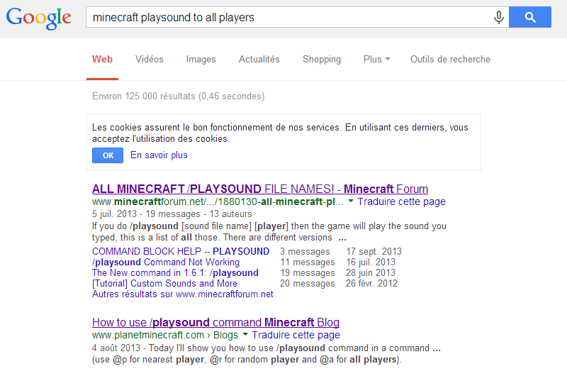 Playsound Avec Musiques Personnalisees Forum Minecraft France